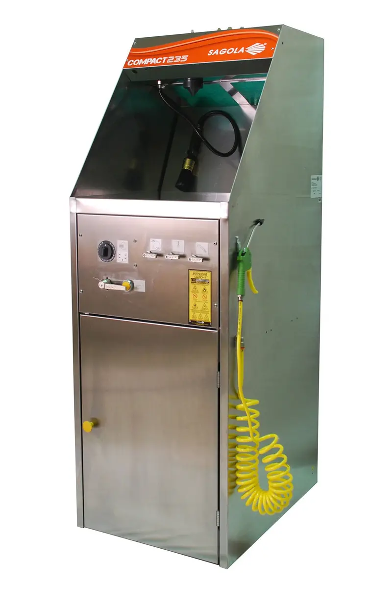Sagola Compact 235 Solvent-Based Spray Gun Washer 1