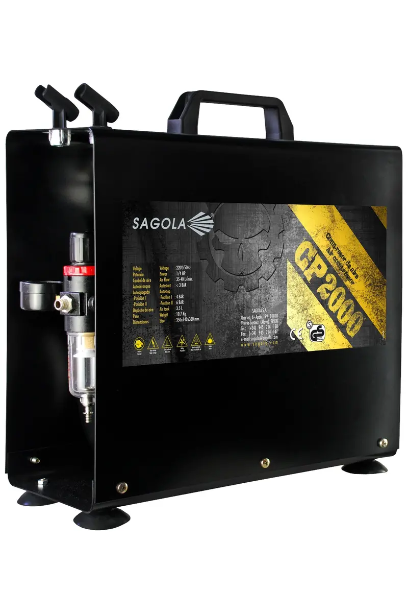 Sagola Cp 2000 Portable Air Compressor Unit 1