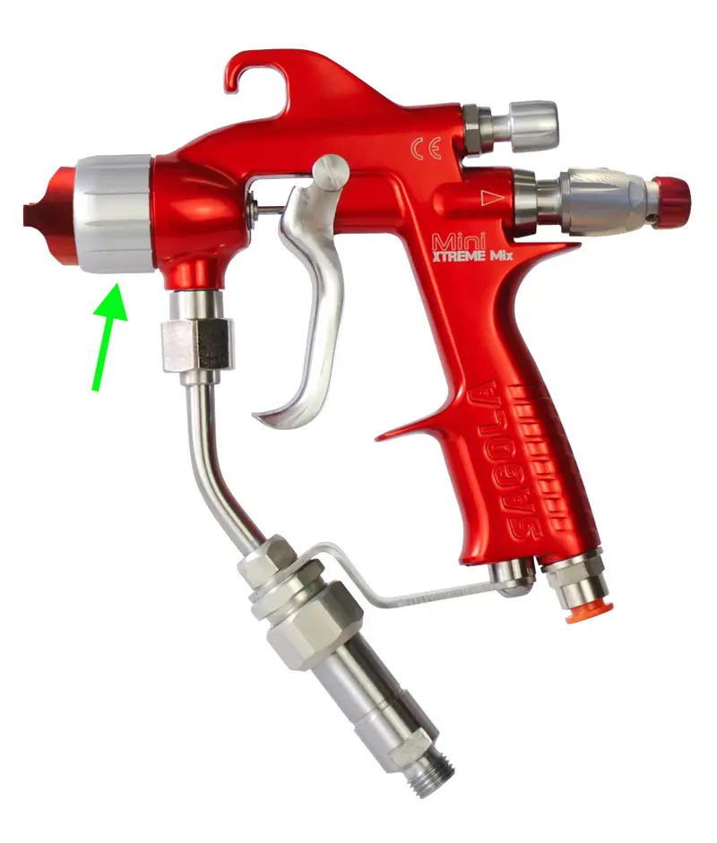 Sagola Mini Xtreme Mix Aircap For Fine Atomization 1