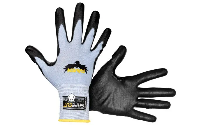 Sas Raven® Safecut™ A2 Polyurethane-Coated Cut-Resistant Glove 1