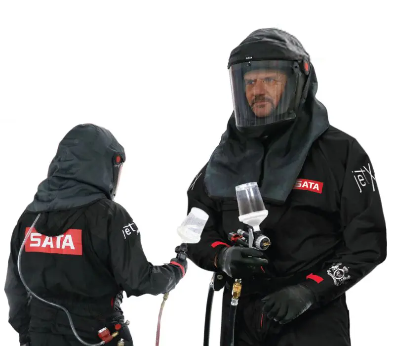 Sata Pro Series Black Professional Paint Suit 1