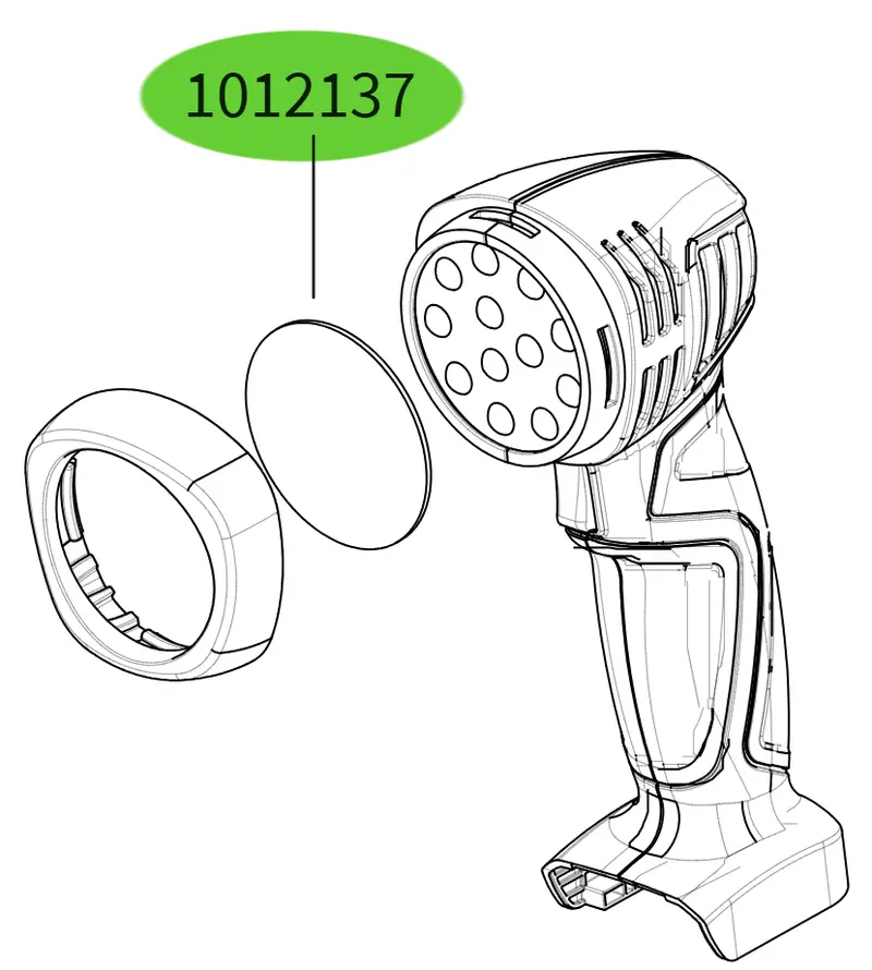 Sata Truesun Led Inspection Lamp Lens (Replacement Only) 1
