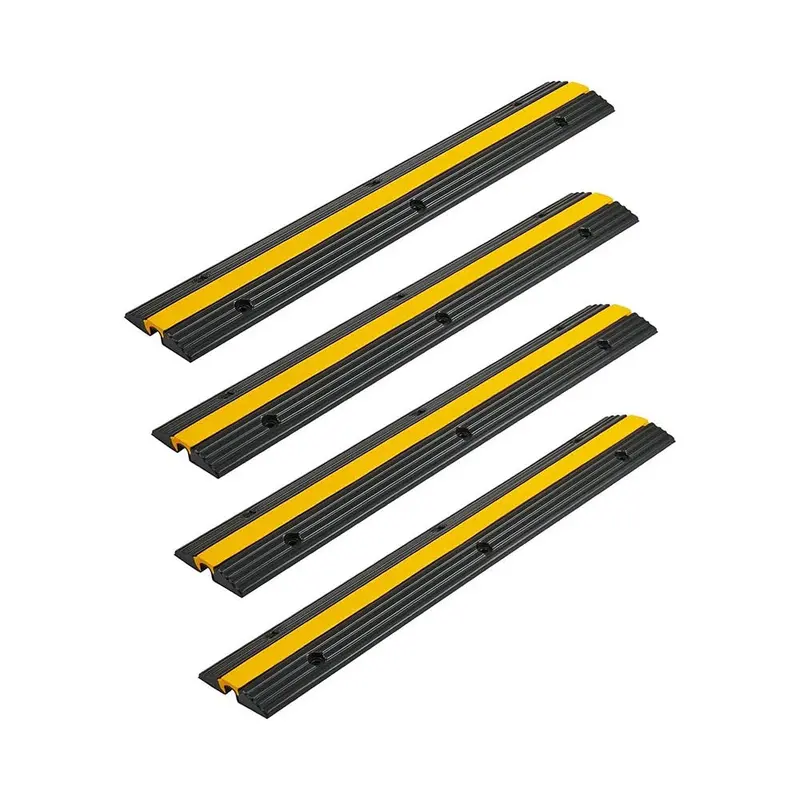 Single-Channel Cable Protection Ramp – Low-Profile Design 1