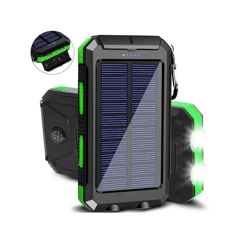 Solar-Charging Portable Power Bank 1