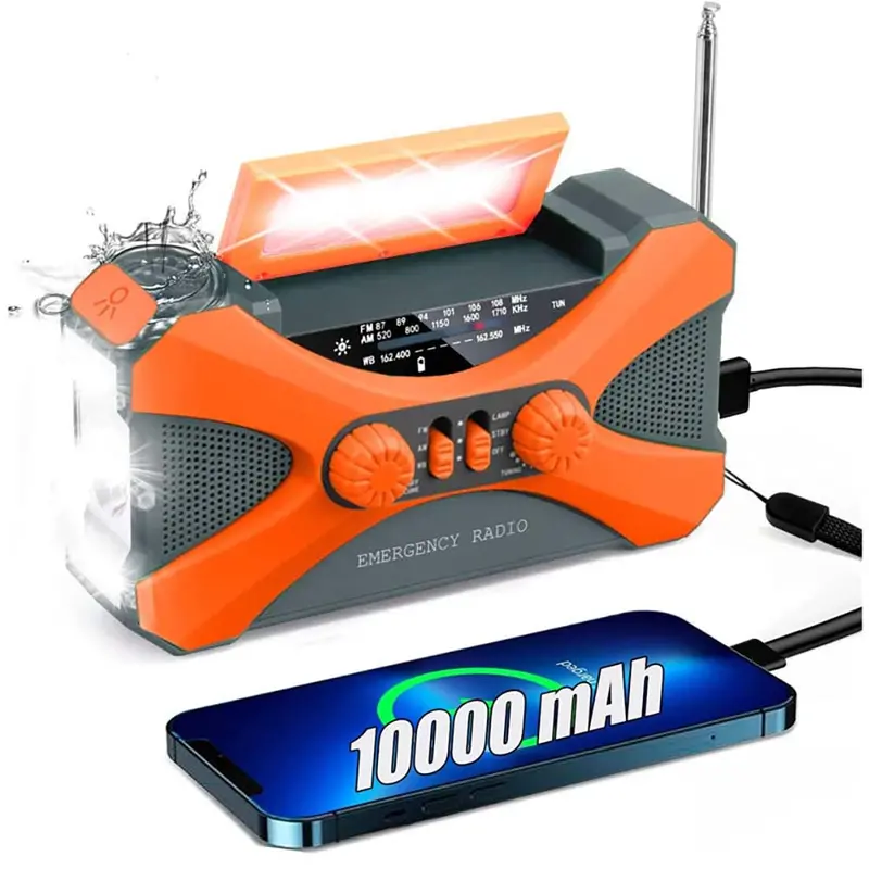 Solar-Powered Portable Power Bank For Outdoor Charging 1