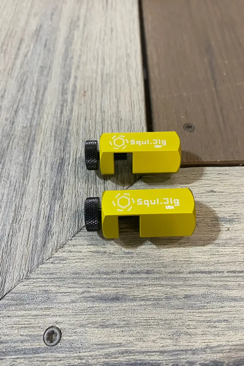 Squi.Jig 1.5" Tall Framing Jig – Exclusive Yellow & Purple Limited Run 1