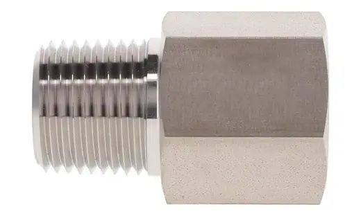 Stainless Steel Npt Male To Bsp Female Straight Adapter 1