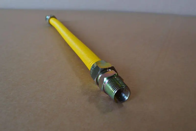 Stainless Steel Oil And Vapor Flexible Hose – 18" 1