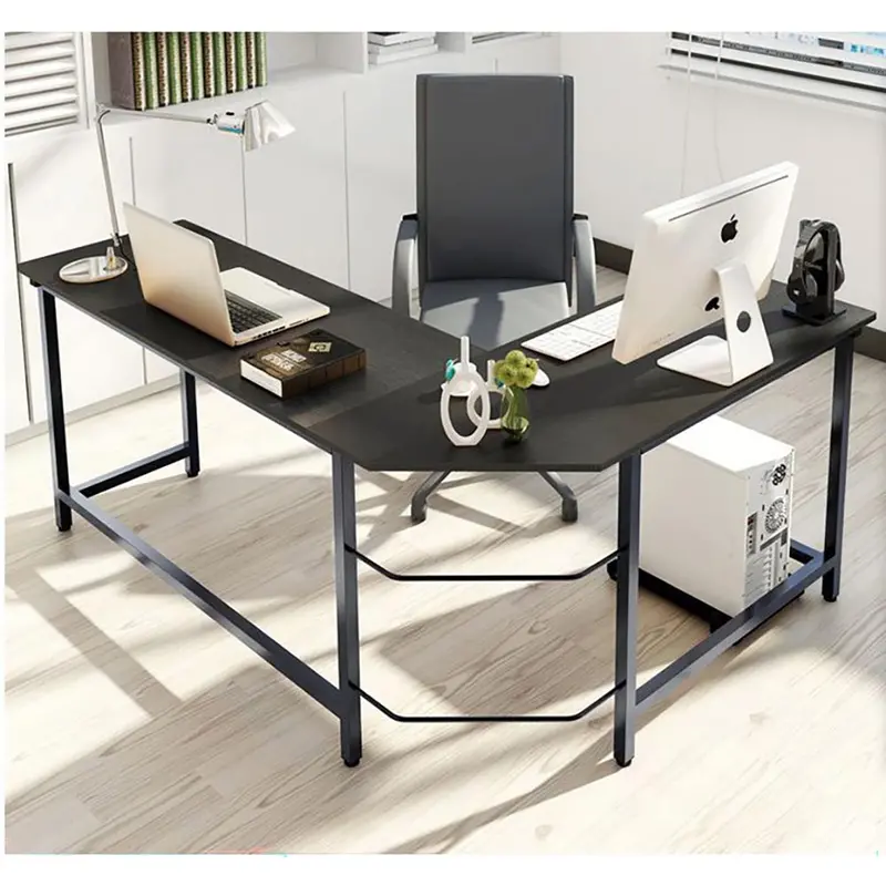 Sturdy Gaming Desk With Cable Management And Rgb Lighting 1
