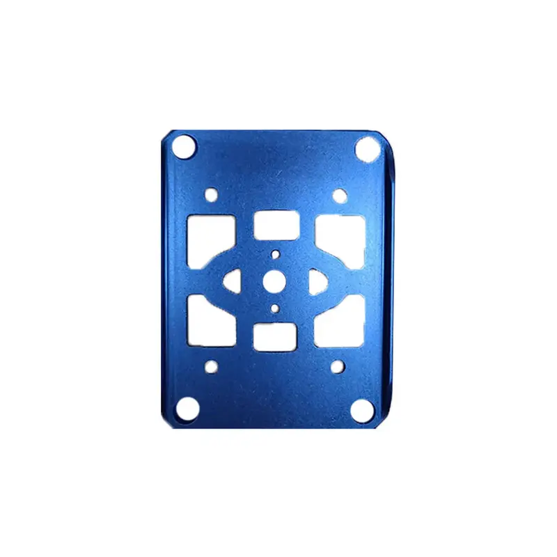 Surfprep 3" × 4" Blue Backing Pad For Fastener-Mounted Abrasive Discs 1