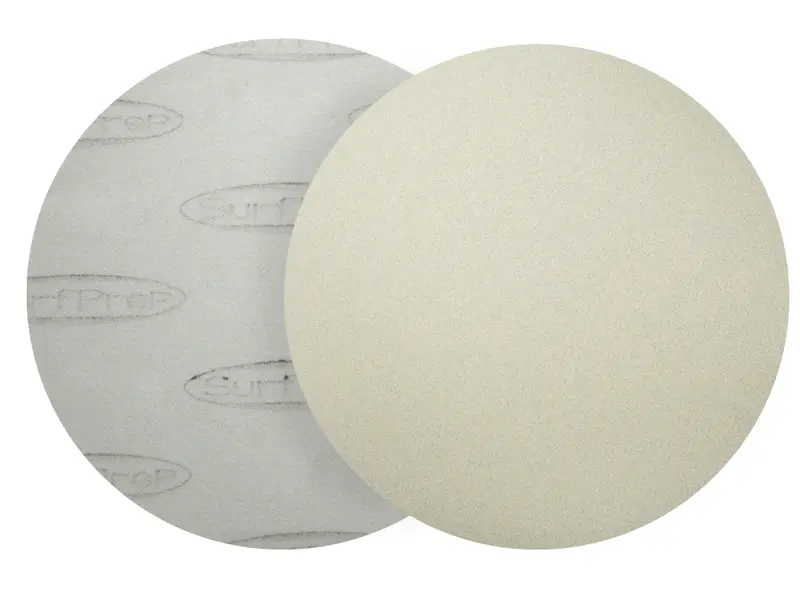 Surfprep 5" Hook-And-Loop Ceramic White Lightning Abrasive Discs 1