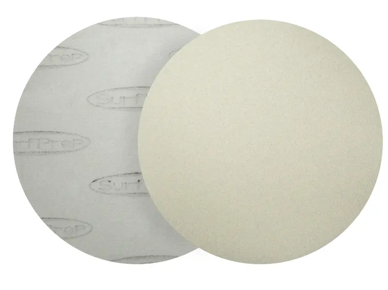 Surfprep 6" Hook-And-Loop Ceramic White Lightning Sanding Discs 1