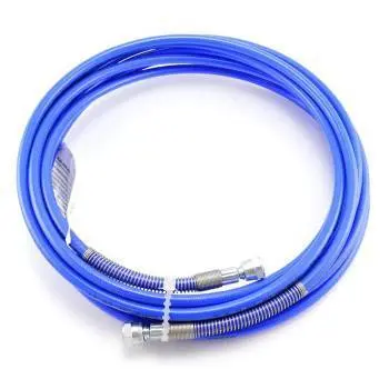 Sx24 Series 50-Foot Blue Airless Fluid Hose With 1/4" Stainless Steel Bsp Fittings 1
