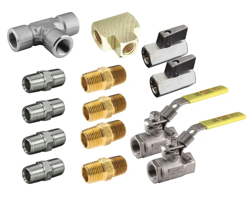 Tfs Add-A-Gun Fitting Kit With T-Connectors For Fluid Transfer Pumps 1