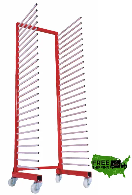 Tfs Chief Industrial Drying Rack – 25-Shelf, 44 Lb Load Capacity 1