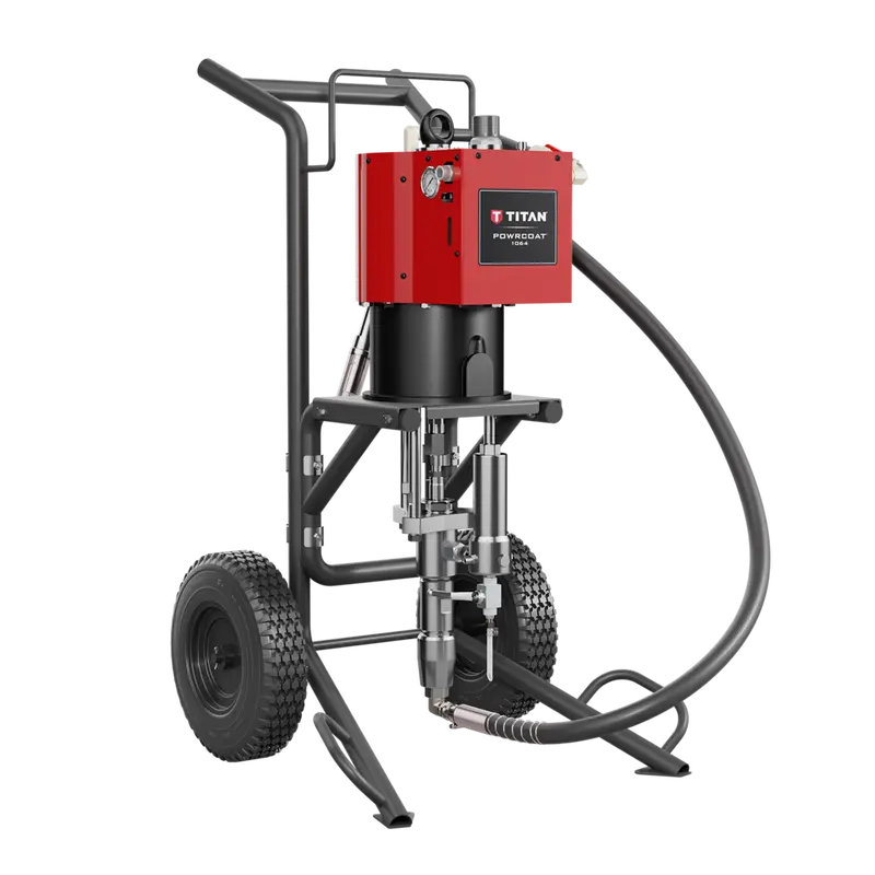 Titan Powrcoat 1064 Pneumatic Airless Sprayer Cart – High-Output Coating Application 1