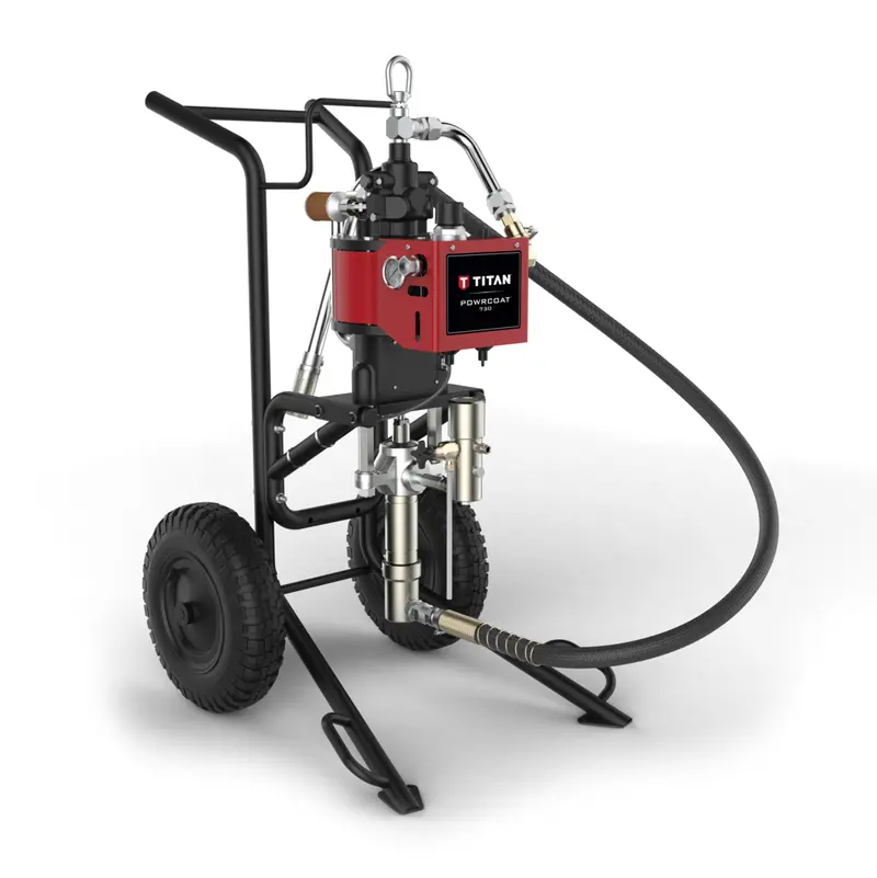 Titan Powrcoat 960 Air-Powered Airless Sprayer Cart – Efficient Coating Delivery System 1