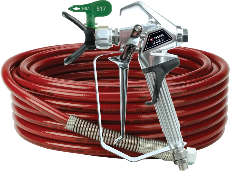 Titan Rx-80 All-In-One Airless Spray Package: Gun, Hose & Tip Kit 1
