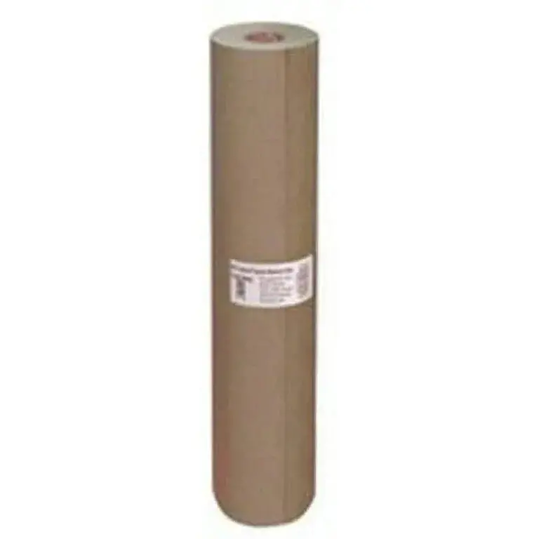 Trimaco One Tuff Trim Masking Paper – 12" Wide × 180' Roll, 2.8 Mil Kraft Brown 1