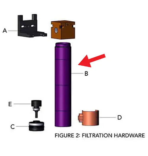 Tsunami Outer Tube Replacement Component 1