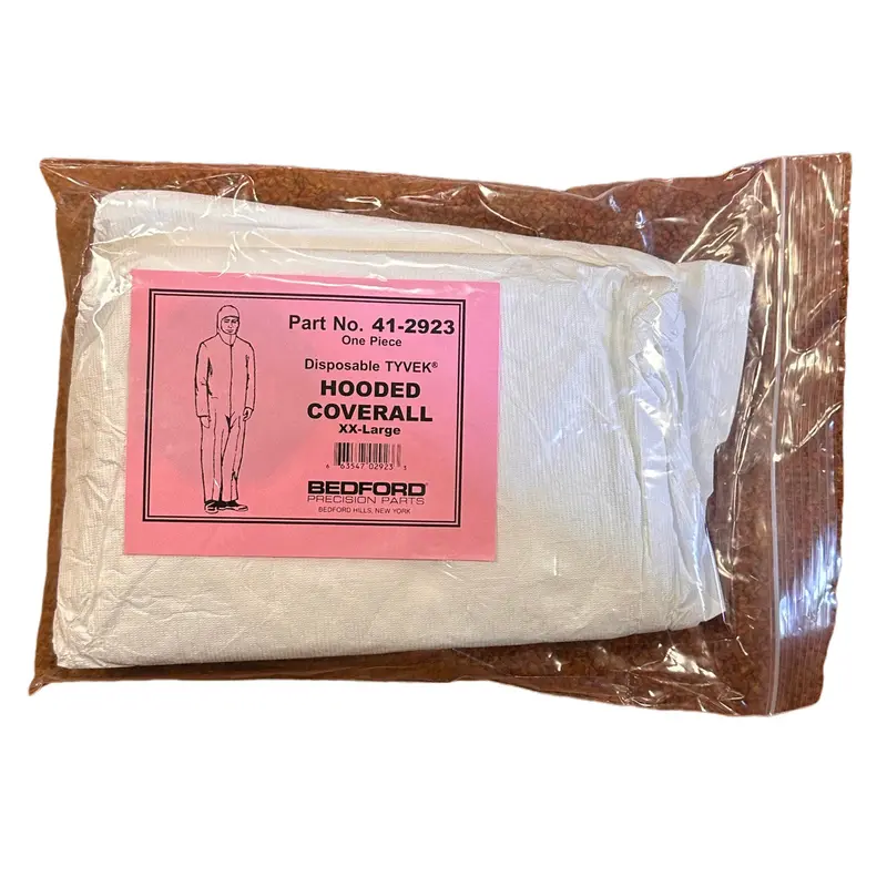 Tyvek Hooded Disposable Coverall – Full-Body Protection 1