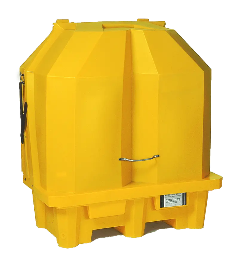 Ultratech Hard-Top Spill Pallet With Gull-Wing Design – P2 Model 1