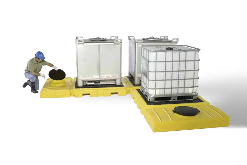 Ultratech Modular Ibc Spill Pallet – Scalable, Interlocking Containment System 1