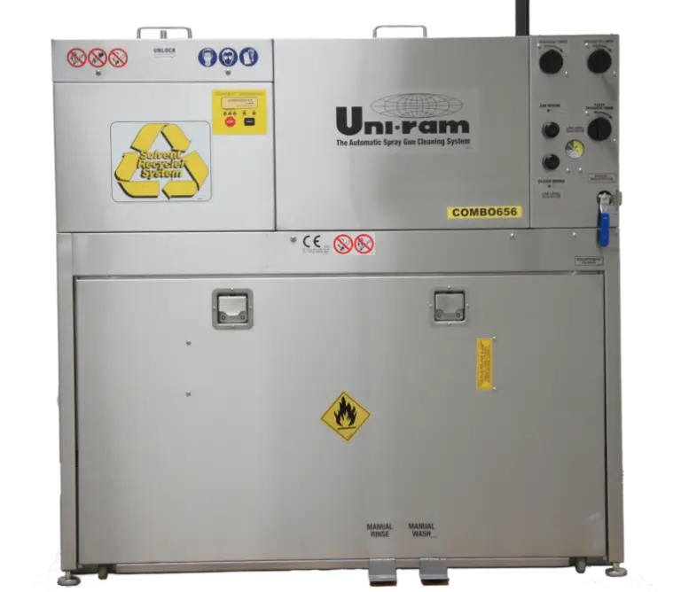 Uni-Ram All-In-One Spray Gun Cleaner And Solvent Recovery System 1