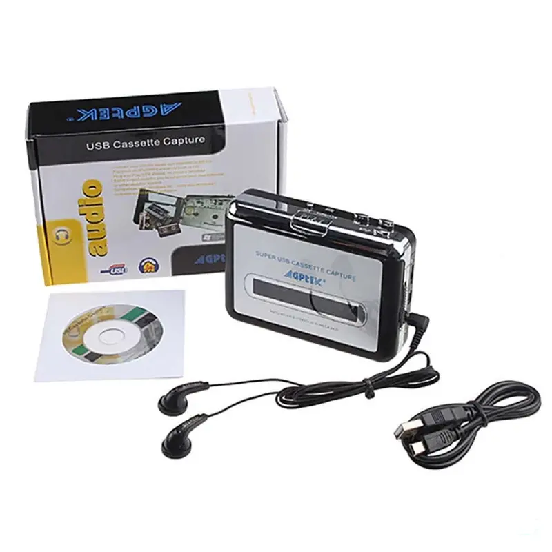 Usb Cassette Player With Mp3 Conversion And Recording Function 1