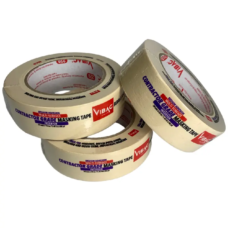 Vibac General-Purpose Masking Tape, 36 Mm × 55 M, 3-Pack 1