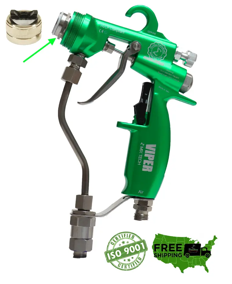 Viper® Spray Gun Head And Diffuser Replacement Kit 1
