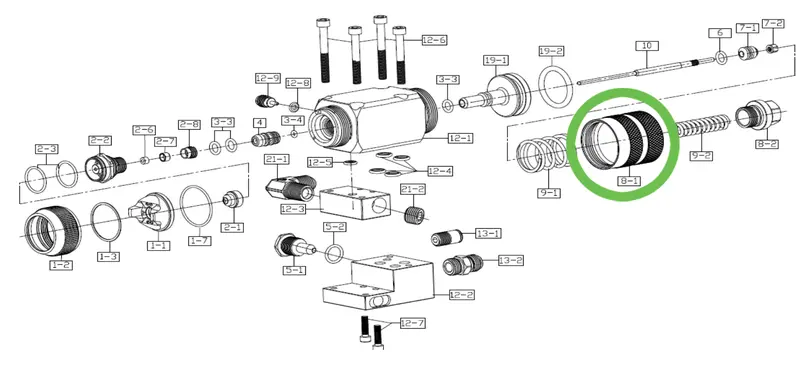 Viper-X Knob Guide And Alignment Sleeve 1