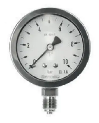 Wagner 3676863 Analog Pressure Gauge – 0 To 400 Bar Range 1