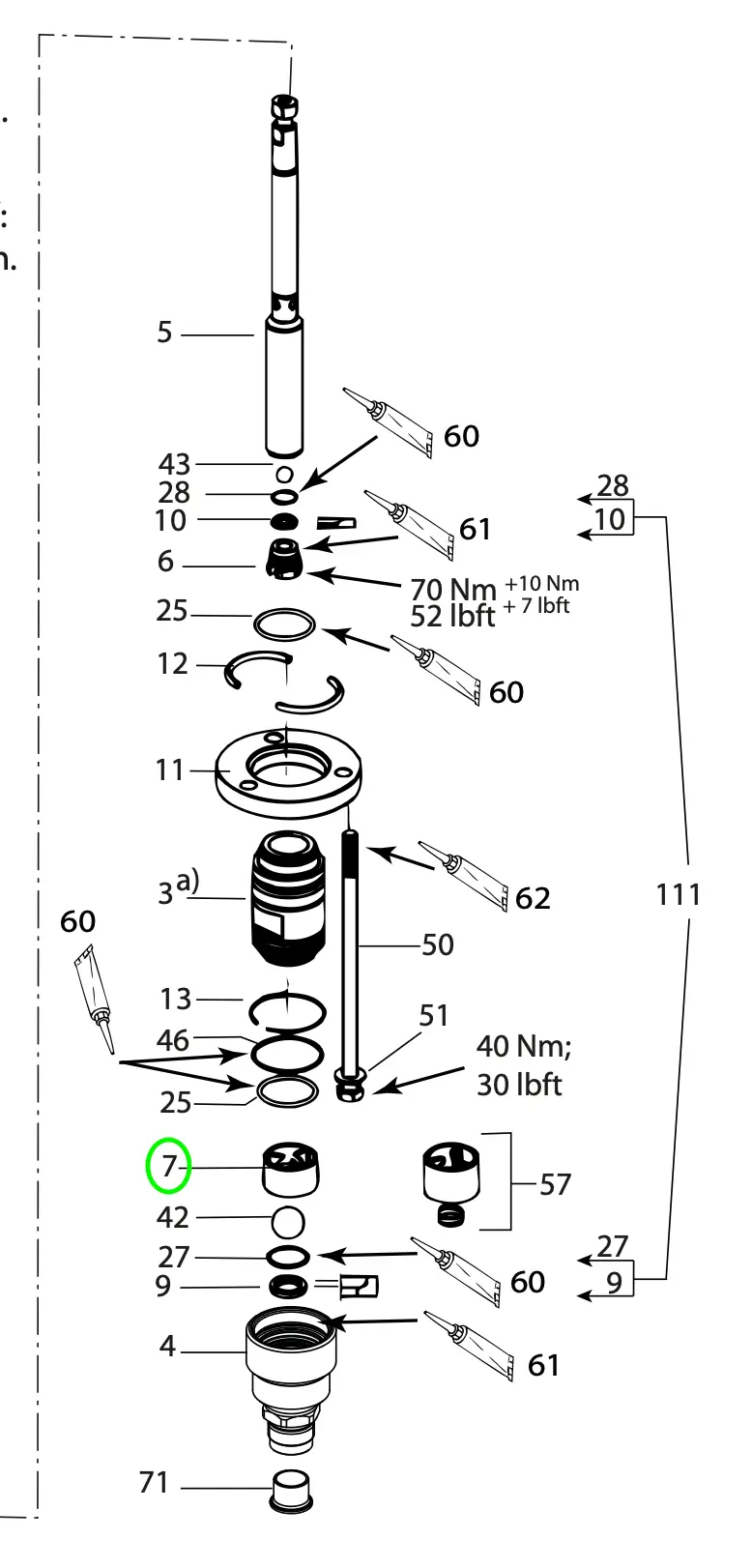 Wagner 368507 Ball Guide Inlet For 70/150 Ccm Fluid Pumps 1