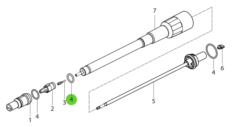 Wagner Pem-X1 Extension O-Ring Set 2343428 1