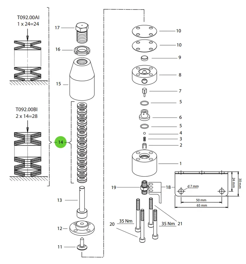 Wagner T9061.00 Cpr Service Kit – Comprehensive Maintenance Set For T092.00 Spray Systems 1