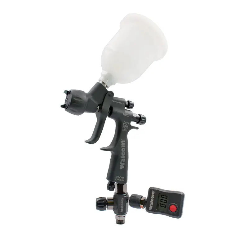 Walcom Carbonio Ego Mini Hvlp Spray Gun – Lightweight Professional Finisher 1
