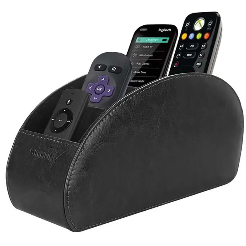 Wall-Mountable Remote Control Organizer Box With Cable Management 1