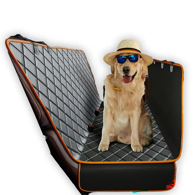 Waterproof Pet Booster Seat Cover For Dogs – Car Safety & Interior Protection 1