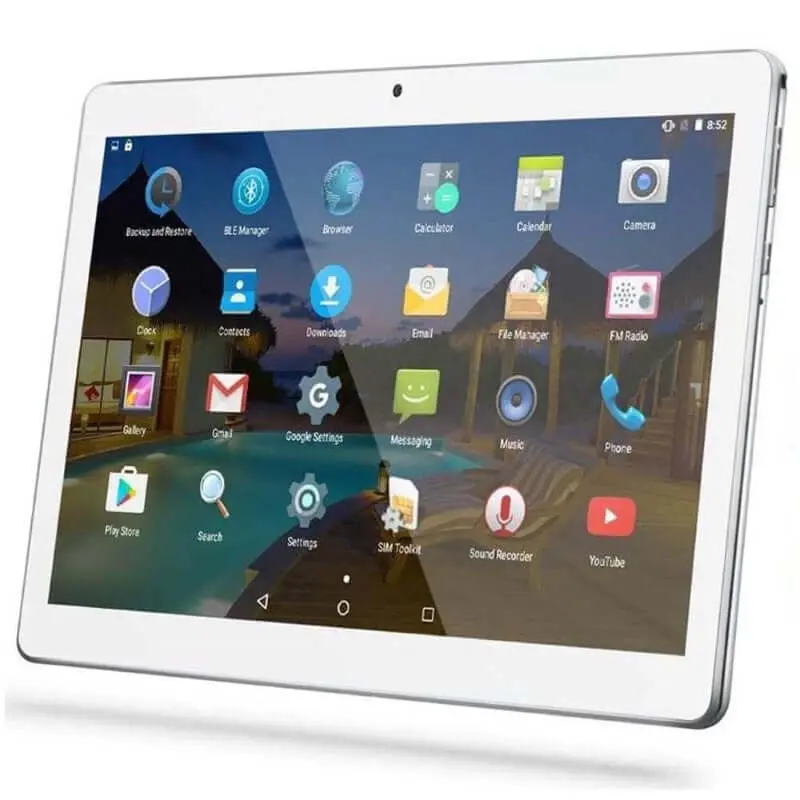 White 32Gb Android Tablet – 10.1-Inch Display, Quad-Core Processor 1