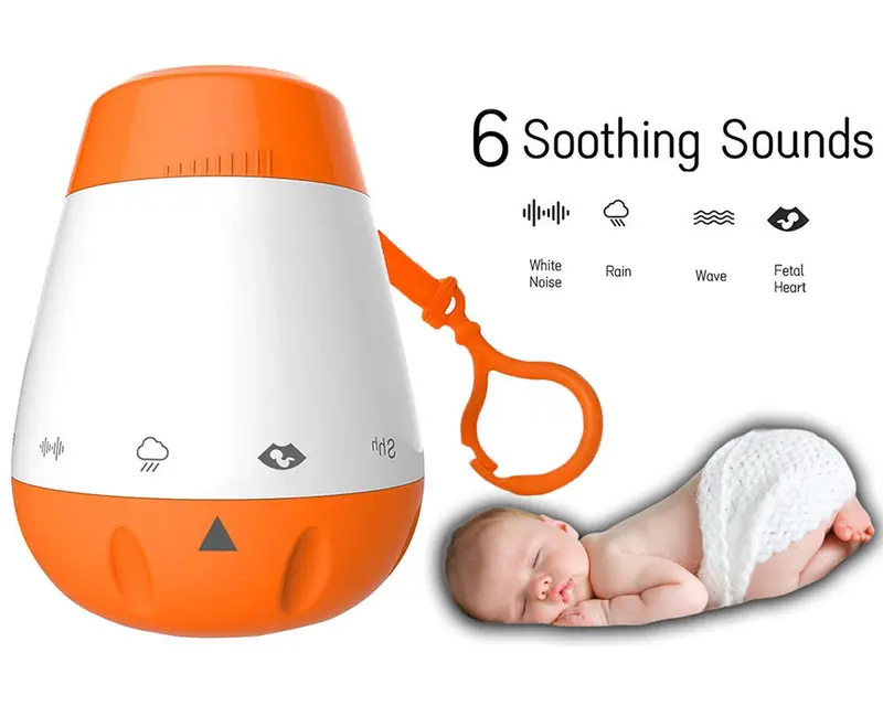 White Noise Sound Machine For Babies – Soothing Sleep Aid With Timer 2