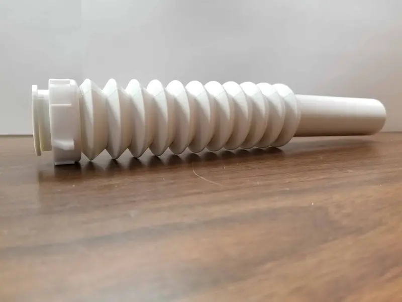 White Pvc Sink Tailpiece Drain Tube 1