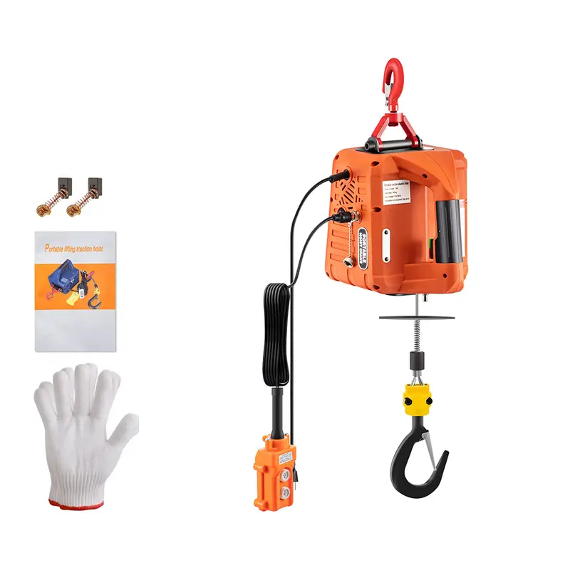 Wireless Electric Hoist Winch – 500 Kg Capacity Portable Lifting System 1