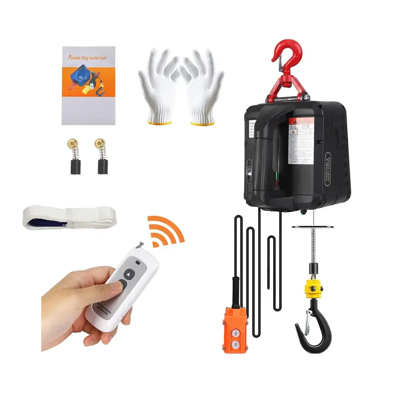 Wireless Electric Hoist Winch – 500Kg Lifting Capacity 1