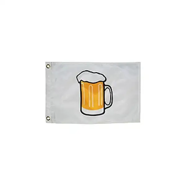 12 Ft X 18 Ft Oversized Beer-Themed Outdoor Flag 1