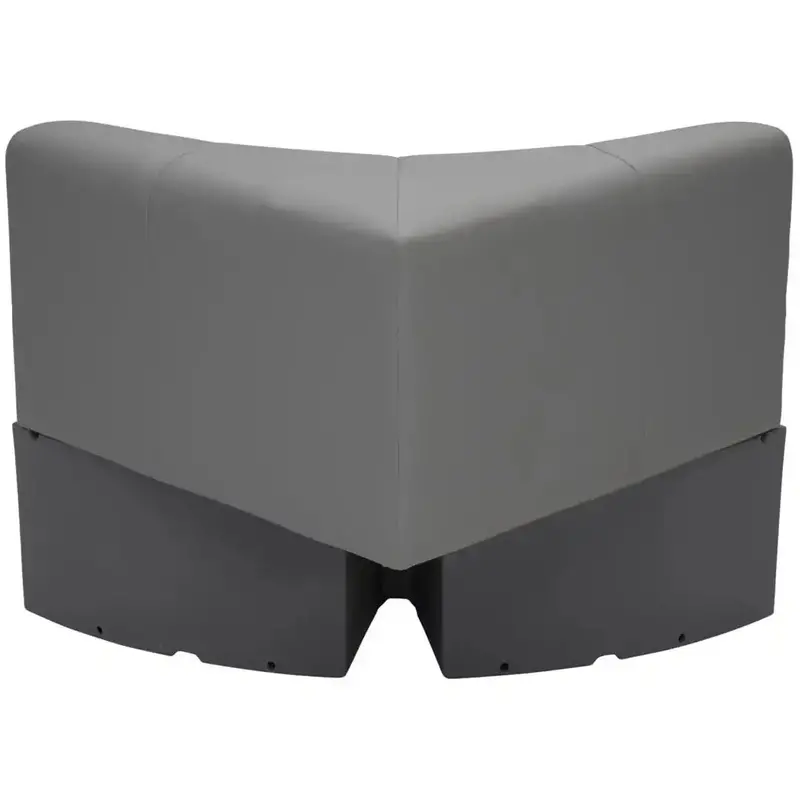 32" X 32" Square Corner Trim Panel – Charcoal-Colored Decorative Accent 1