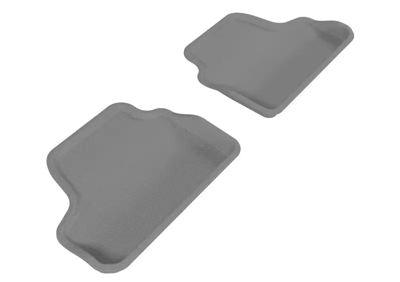 3D Maxpider Kagu L1Bm02421501 – Gray 2-Piece All-Weather Rear Floor Mat Set 1