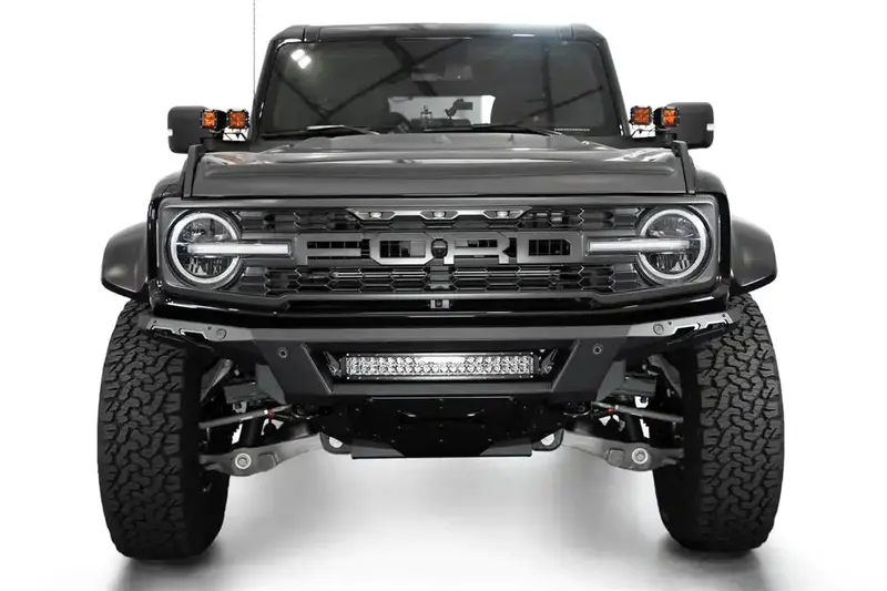 A.Desert Phantom Front Bumper – Off-Road Ready Steel Bumper For Trucks And Suvs 1