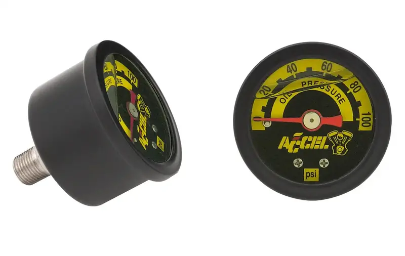 Accel 7122B Oil Pressure Monitoring Gauge For Automotive Engines 1