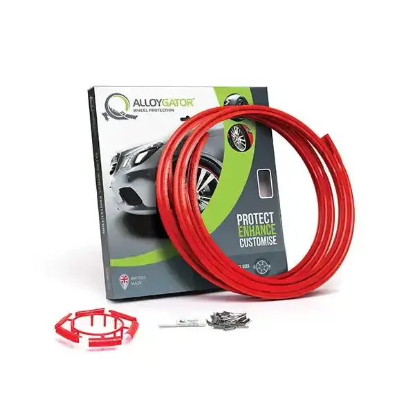 Alloygator Inter Red Wheel Protection Kit – Set Of 4 For 19-Inch Alloy Wheels 1